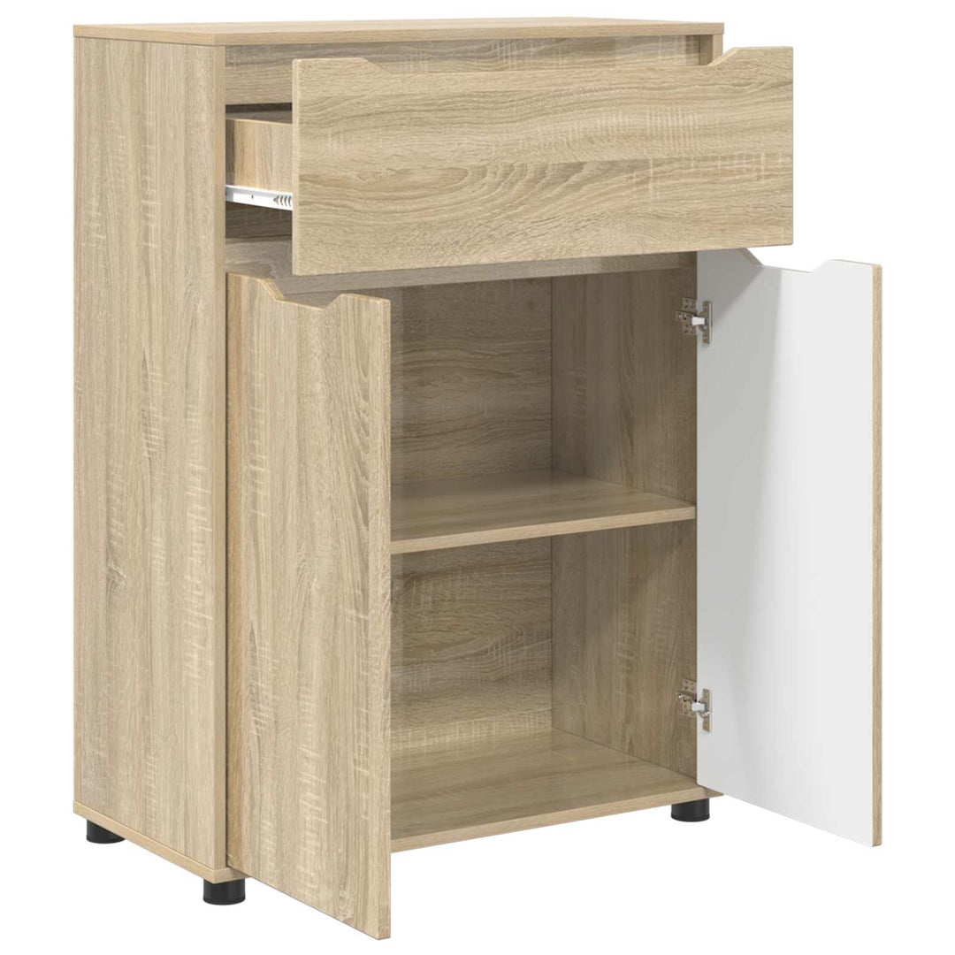 Badeværelsesskab Sonoma eg 72,5 x 36,5 x 100 cm Konstrueret træ