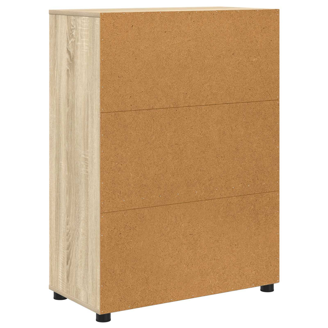 Badeværelsesskab Sonoma eg 72,5 x 36,5 x 100 cm Konstrueret træ
