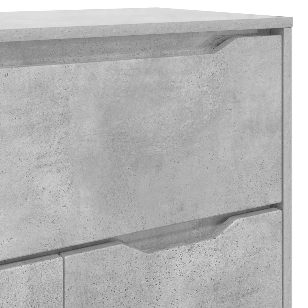 Badeværelsesskab Beton Grå 72,5 x 36,5 x 100 cm Konstrueret træ