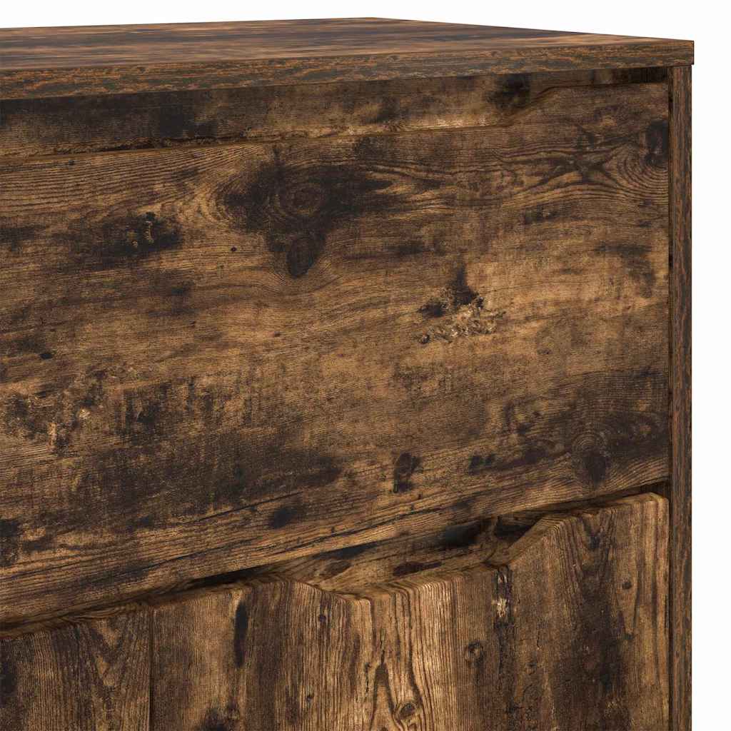Badeværelsesskab Røget eg 72,5 x 36,5 x 100 cm Konstrueret træ