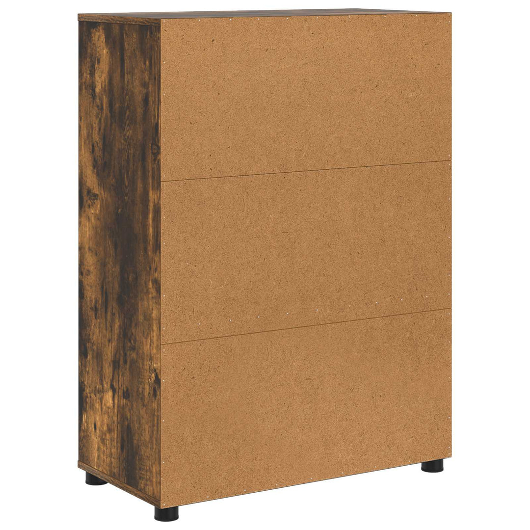 Badeværelsesskab Røget eg 72,5 x 36,5 x 100 cm Konstrueret træ