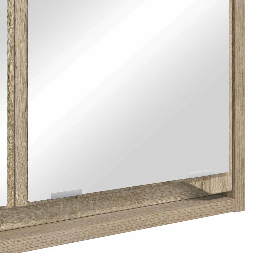 Badeværelsesspejlskab Sonoma eg 60 x 20 x 60 cm Konstrueret træ