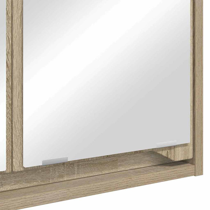 Badeværelsesspejlskab Sonoma eg 60 x 20 x 60 cm Konstrueret træ