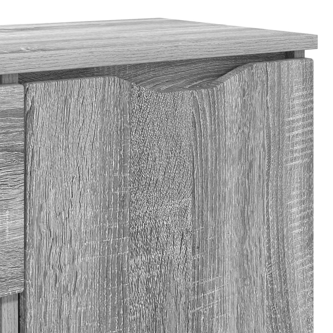 Sideboard med skuffe Grå Sonoma 100 x 30 x 65,6 Konstrueret træ