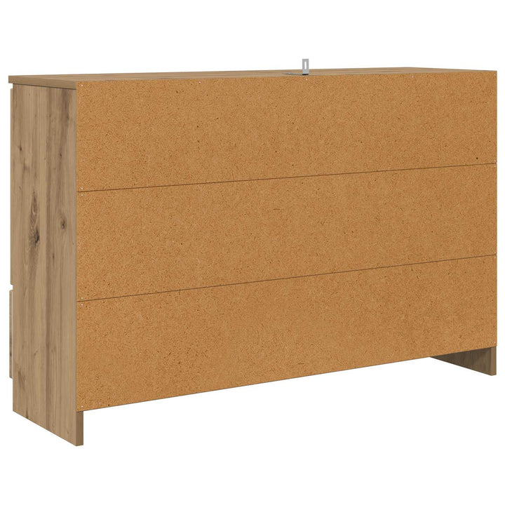 Sideboard Artisan Egetræ 100 x 30 x 65,6 Konstrueret træ