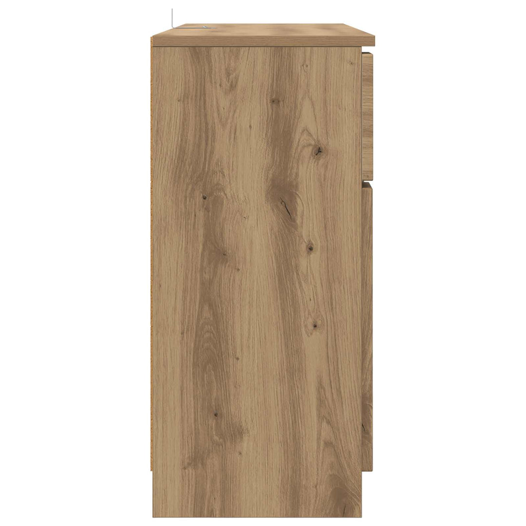 Sideboard Artisan Egetræ 100 x 30 x 65,6 Konstrueret træ