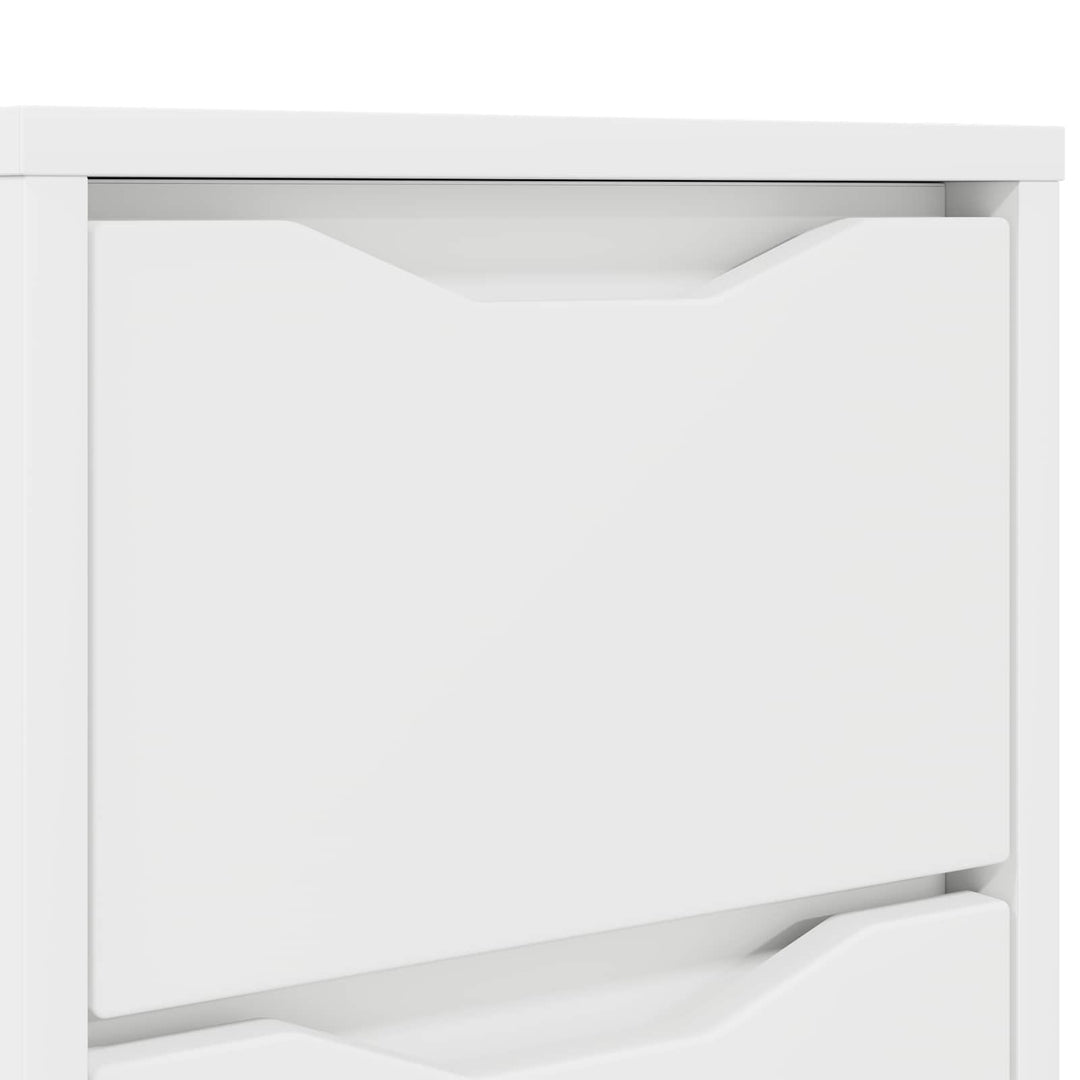 Sengebord Hvid 30,5 x 30 x 43 cm Konstrueret træ