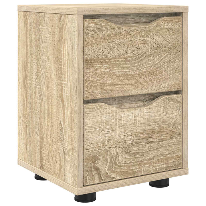 Sengebord Sonoma eg 30,5 x 30 x 43 cm Konstrueret træ
