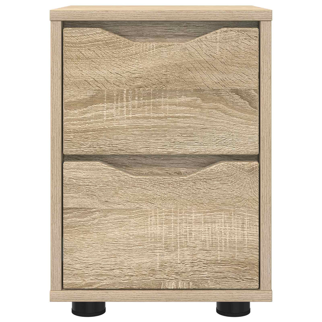 Sengebord Sonoma eg 30,5 x 30 x 43 cm Konstrueret træ