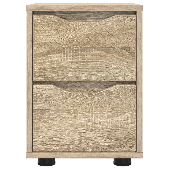 Sengebord Sonoma eg 30,5 x 30 x 43 cm Konstrueret træ