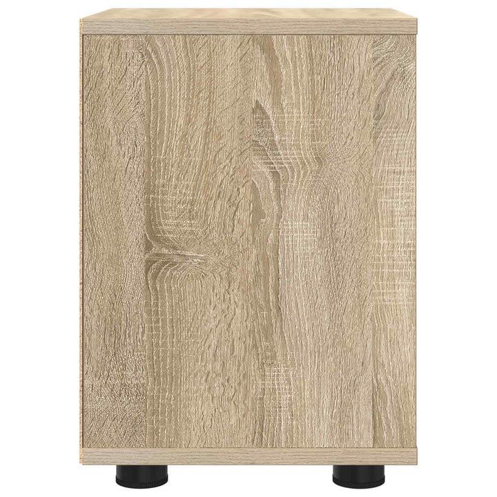 Sengebord Sonoma eg 30,5 x 30 x 43 cm Konstrueret træ