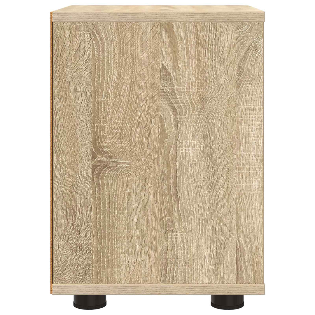 Sengeborde 2 pcs Sonoma eg 30,5 x 30 x 43 cm Konstrueret træ