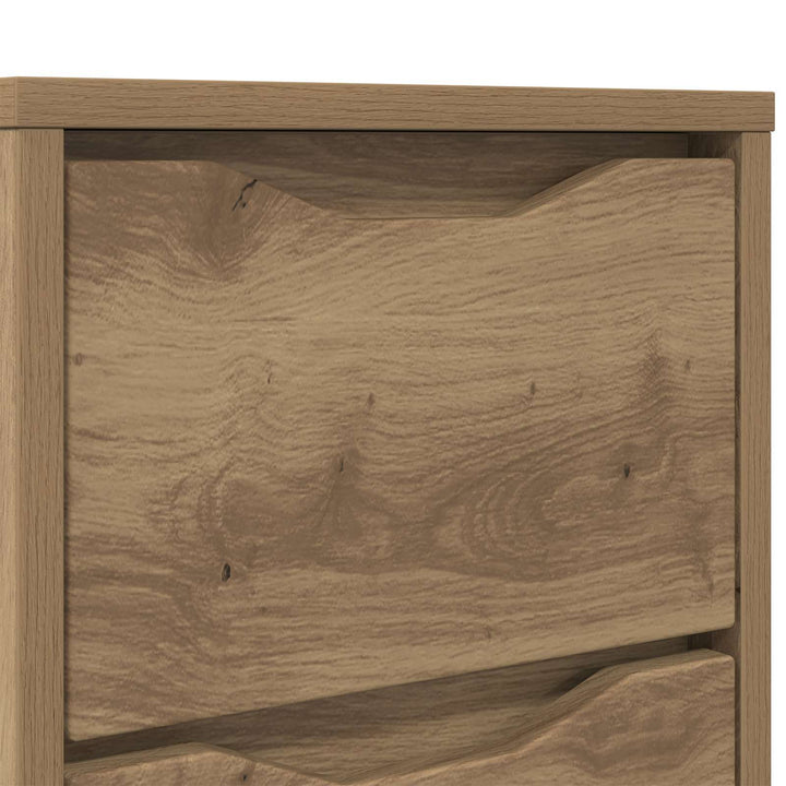 Sengeborde med skuffe 2 pcs Artisan Egetræ 30,5 x 30 x 43 cm