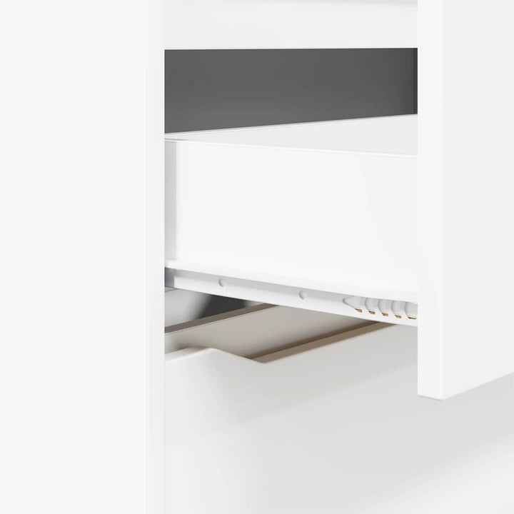 Opbevaringsskab Hvid 80 x 48 x 57 cm Konstrueret træ