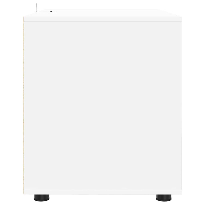 Opbevaringsskab Hvid 80 x 48 x 57 cm Konstrueret træ