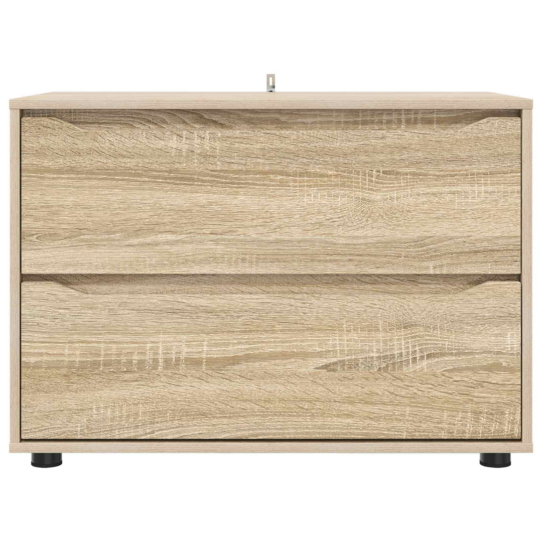 Opbevaringsskab Sonoma eg 80 x 48 x 57 cm Konstrueret træ