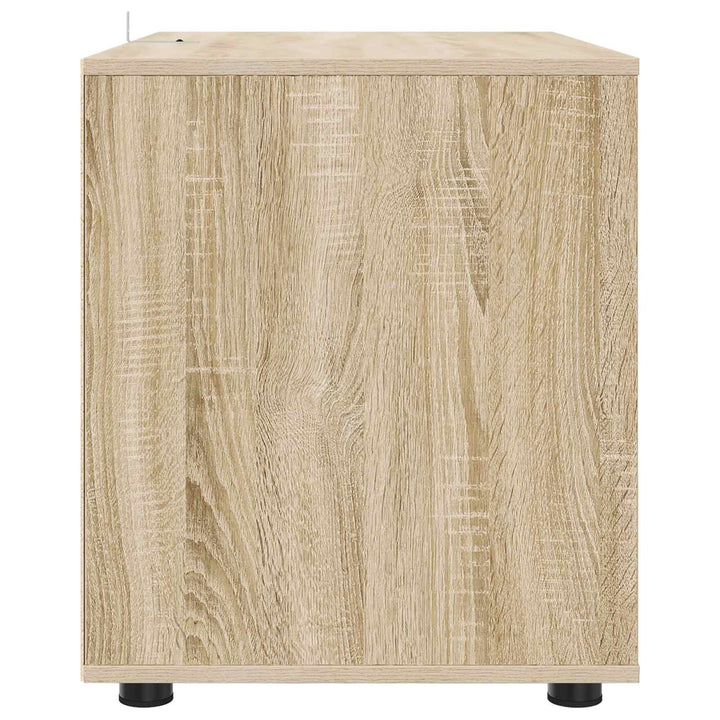 Opbevaringsskab Sonoma eg 80 x 48 x 57 cm Konstrueret træ