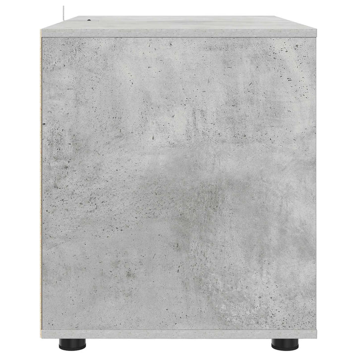 Opbevaringsskab Beton Grå 80 x 48 x 57 cm Konstrueret træ