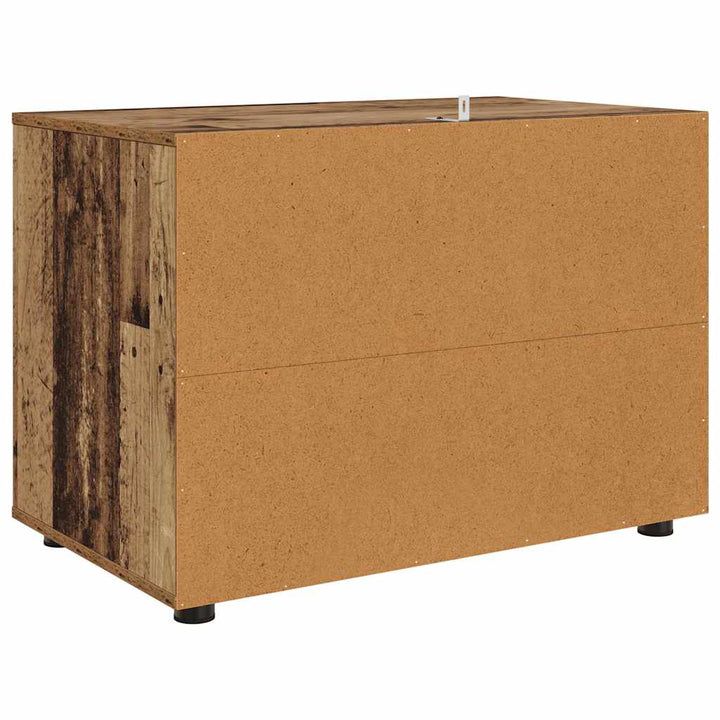 Opbevaringsskab Gammelt træ 80 x 48 x 57 cm Konstrueret træ