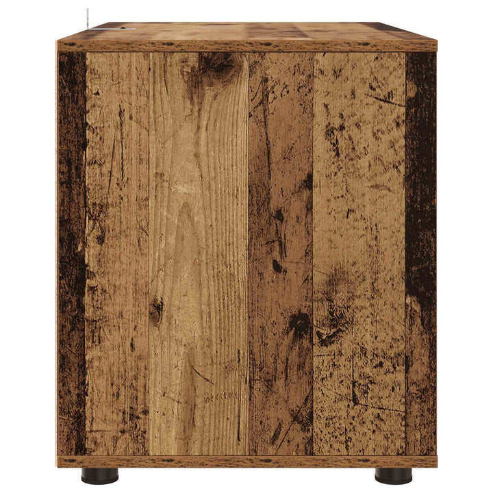 Opbevaringsskab Gammelt træ 80 x 48 x 57 cm Konstrueret træ