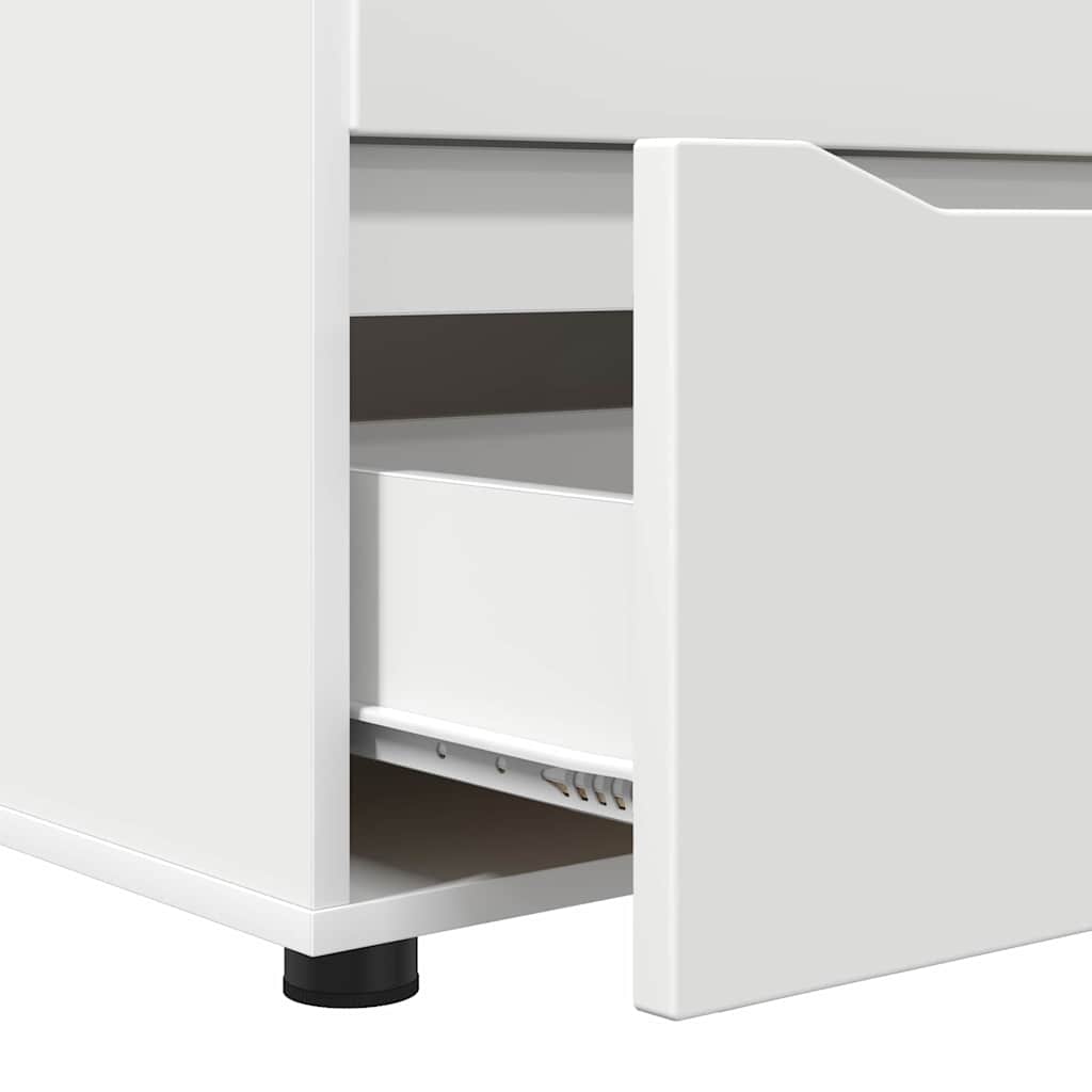 Opbevaringsskab Hvid 60 x 48 x 57 cm Konstrueret træ