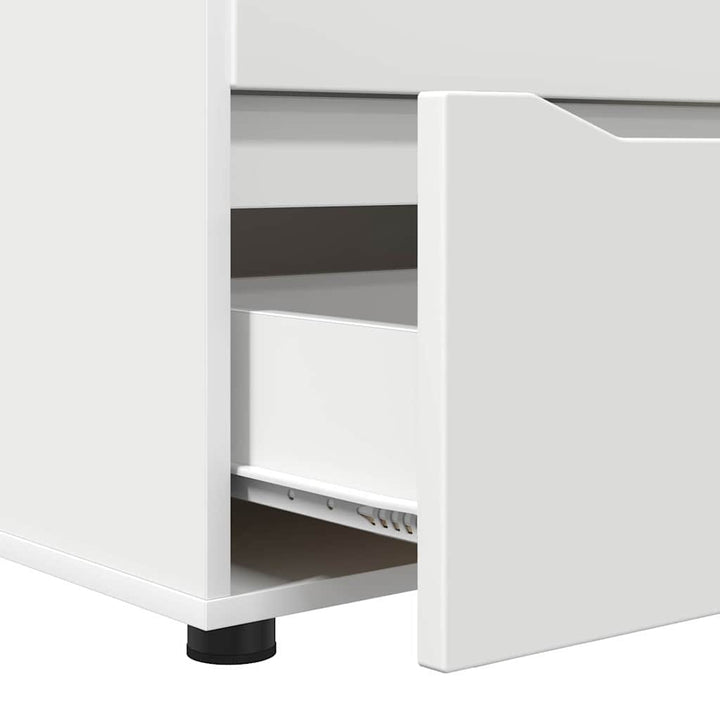 Opbevaringsskab Hvid 60 x 48 x 57 cm Konstrueret træ