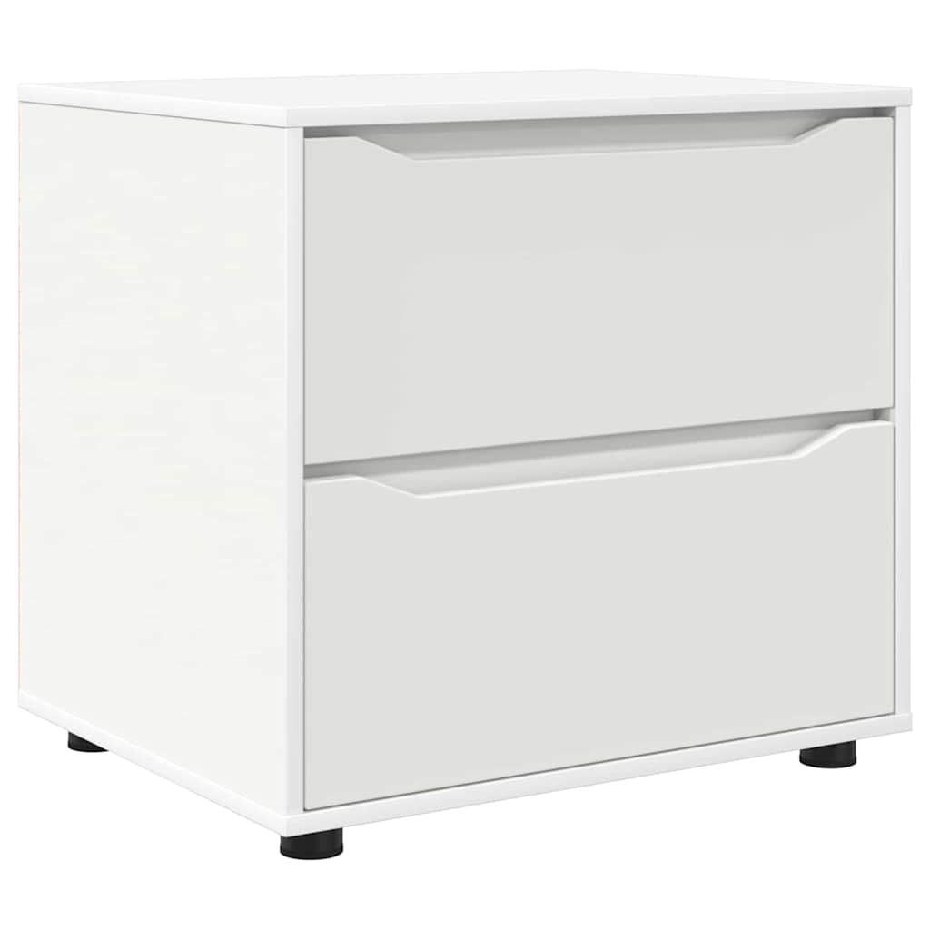 Opbevaringsskab Hvid 60 x 48 x 57 cm Konstrueret træ