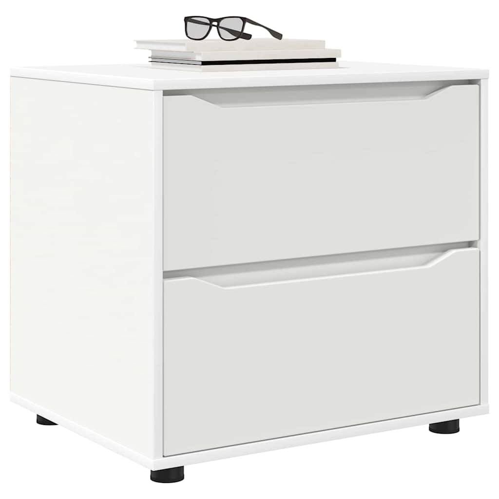 Opbevaringsskab Hvid 60 x 48 x 57 cm Konstrueret træ