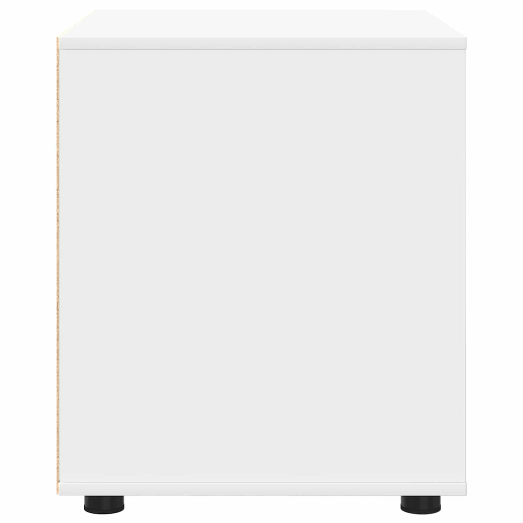 Opbevaringsskab Hvid 60 x 48 x 57 cm Konstrueret træ