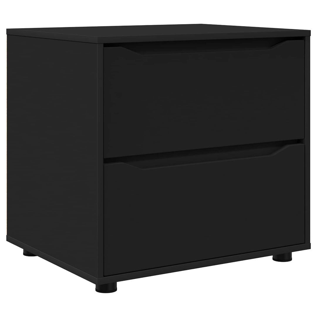 Opbevaringsskab Sort 60 x 48 x 57 cm Konstrueret træ