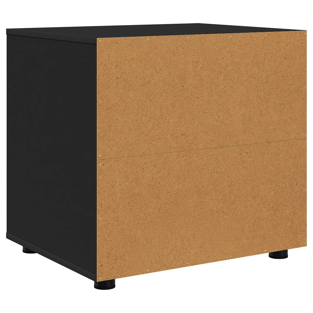 Opbevaringsskab Sort 60 x 48 x 57 cm Konstrueret træ