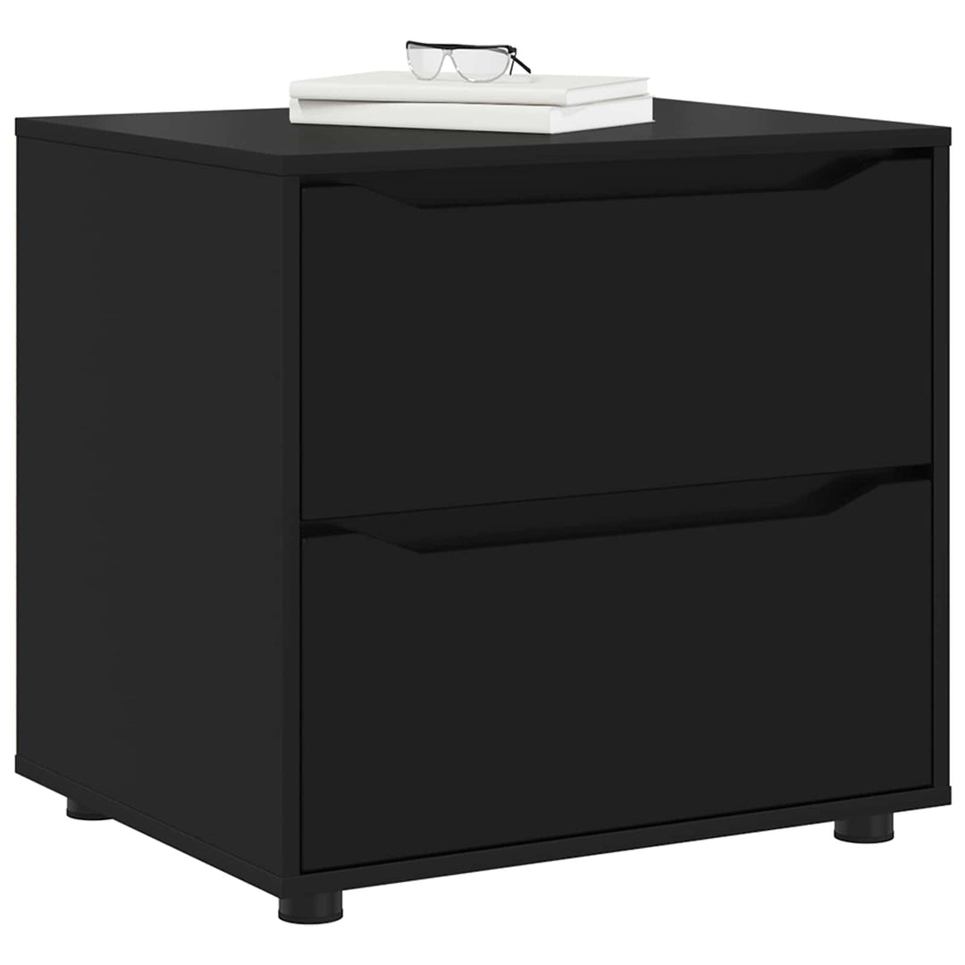 Opbevaringsskab Sort 60 x 48 x 57 cm Konstrueret træ