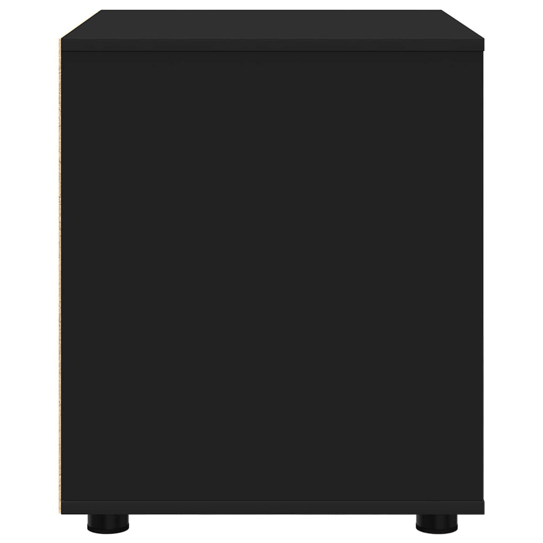 Opbevaringsskab Sort 60 x 48 x 57 cm Konstrueret træ