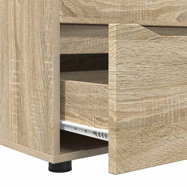 Opbevaringsskab Sonoma eg 60 x 48 x 57 cm Konstrueret træ