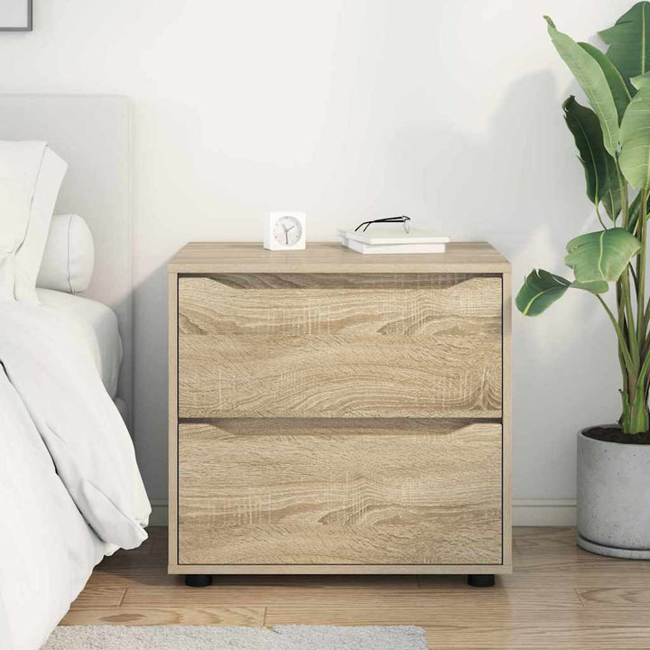 Opbevaringsskab Sonoma eg 60 x 48 x 57 cm Konstrueret træ