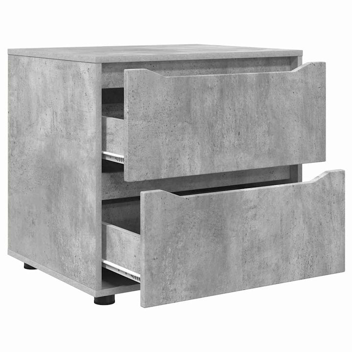 Opbevaringsskab Beton Grå 60 x 48 x 57 cm Konstrueret træ
