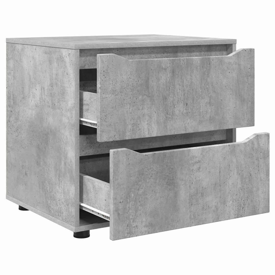 Opbevaringsskab Beton Grå 60 x 48 x 57 cm Konstrueret træ