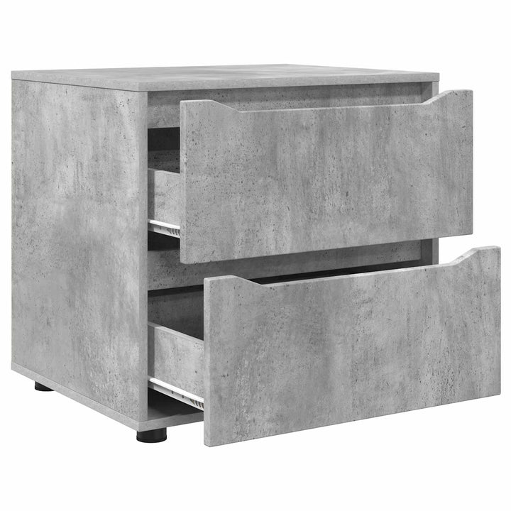 Opbevaringsskab Beton Grå 60 x 48 x 57 cm Konstrueret træ