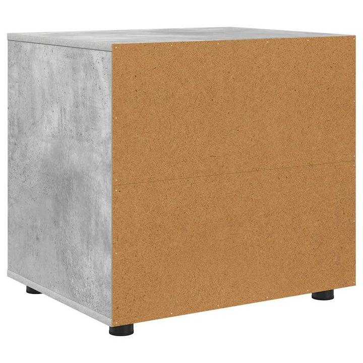 Opbevaringsskab Beton Grå 60 x 48 x 57 cm Konstrueret træ