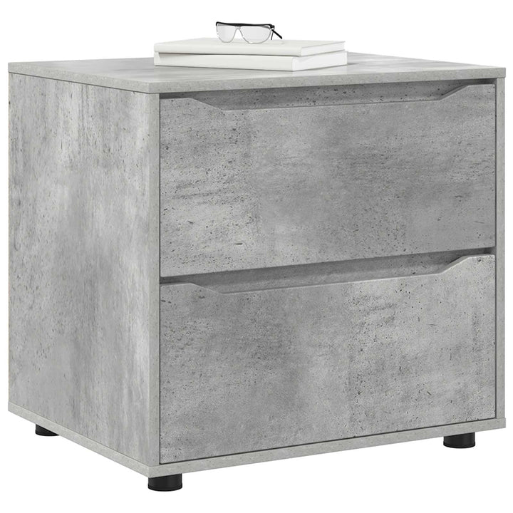 Opbevaringsskab Beton Grå 60 x 48 x 57 cm Konstrueret træ