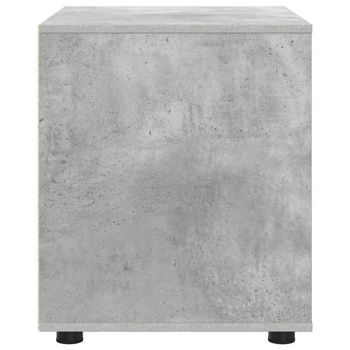 Opbevaringsskab Beton Grå 60 x 48 x 57 cm Konstrueret træ