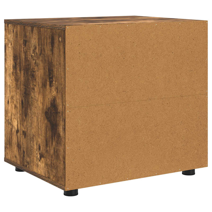 Opbevaringsskab Røget eg 60 x 48 x 57 cm Konstrueret træ