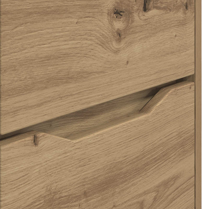 Opbevaringsskab 60 x 48 x 57 cm Konstrueret træ Artisan Egetræ