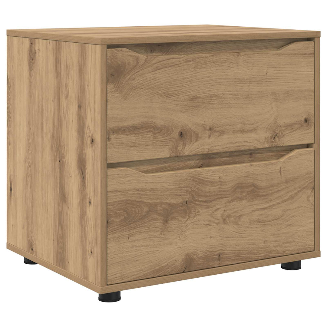 Opbevaringsskab 60 x 48 x 57 cm Konstrueret træ Artisan Egetræ