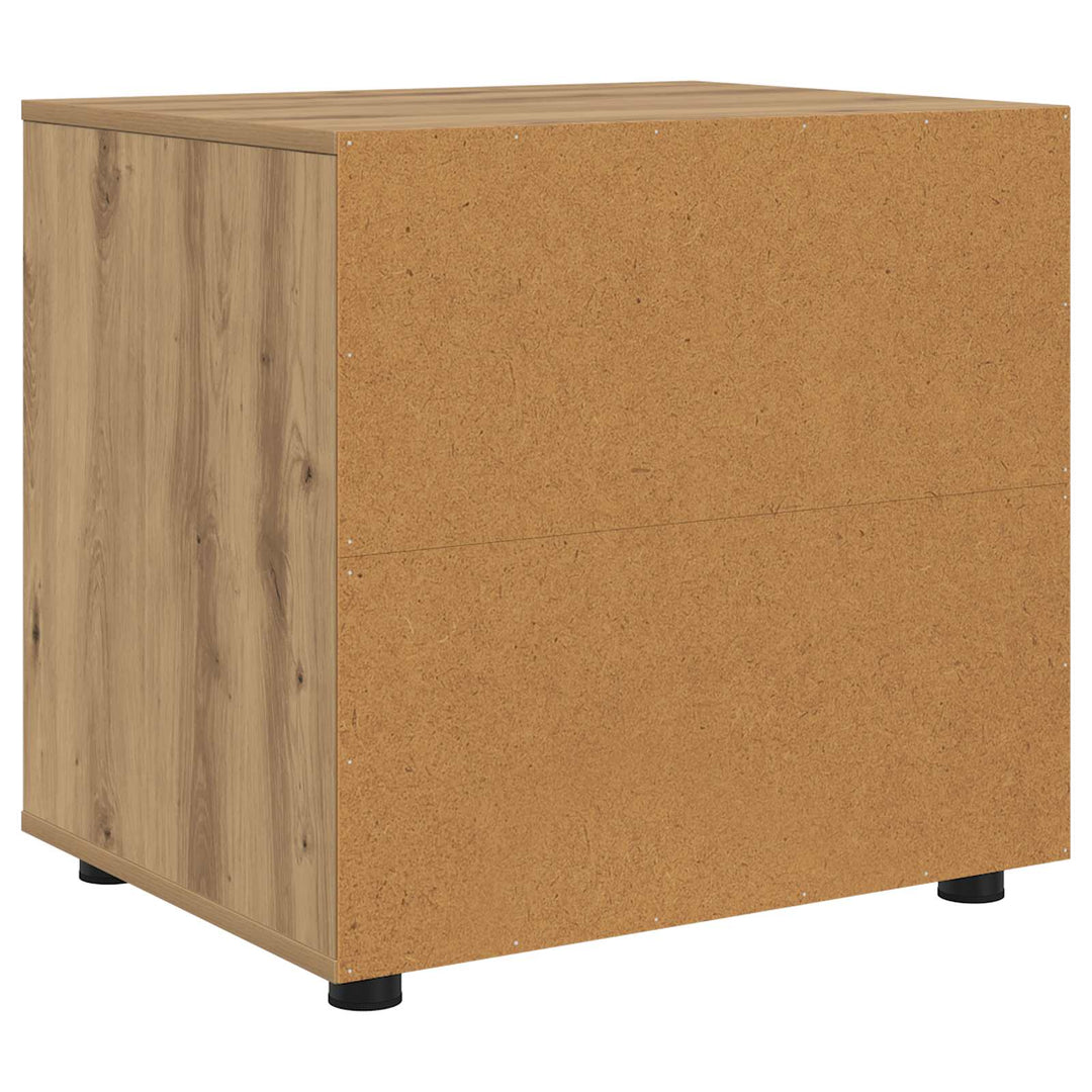 Opbevaringsskab 60 x 48 x 57 cm Konstrueret træ Artisan Egetræ