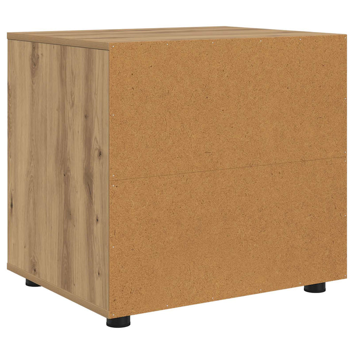 Opbevaringsskab 60 x 48 x 57 cm Konstrueret træ Artisan Egetræ