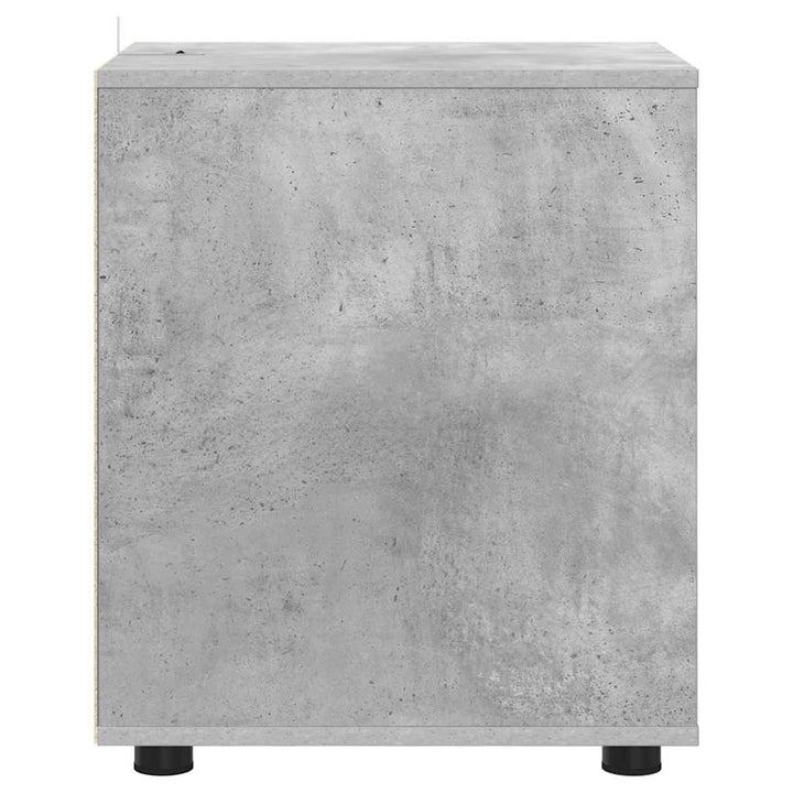 Opbevaringsskab Beton Grå 40 x 48 x 57 cm Konstrueret træ