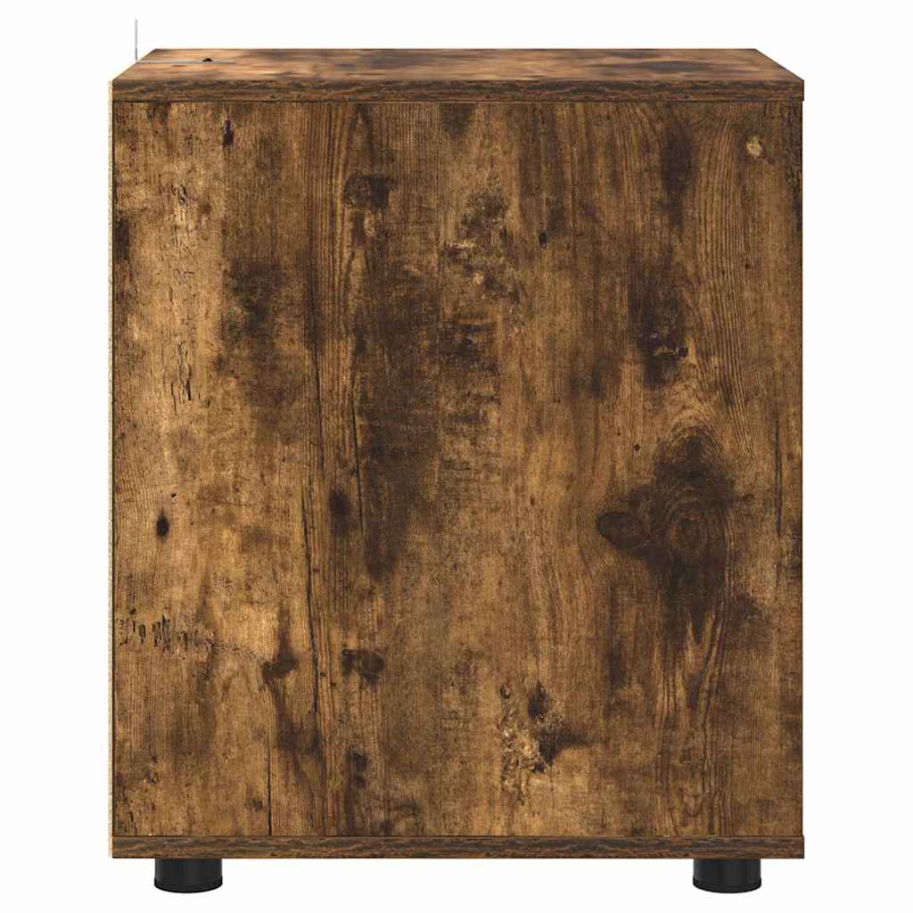 Opbevaringsskab Røget eg 40 x 48 x 57 cm Konstrueret træ