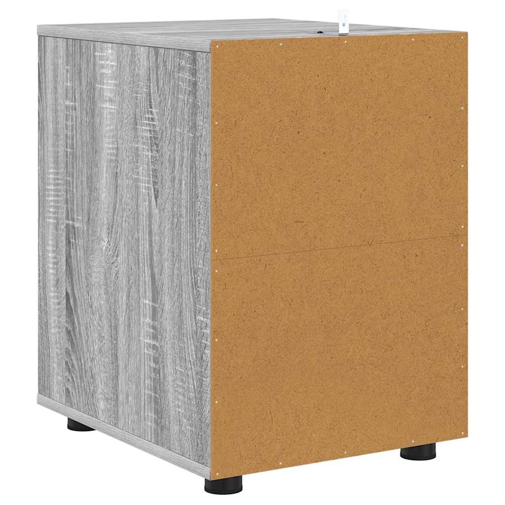 Opbevaringsskab Grå Sonoma 40 x 48 x 57 cm Konstrueret træ