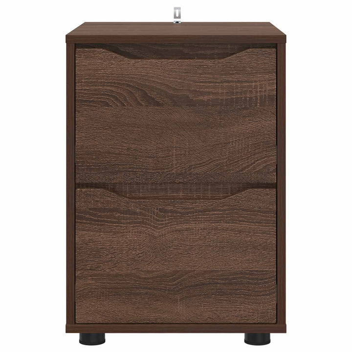 Opbevaringsskab Brun eg 40 x 48 x 57 cm Konstrueret træ